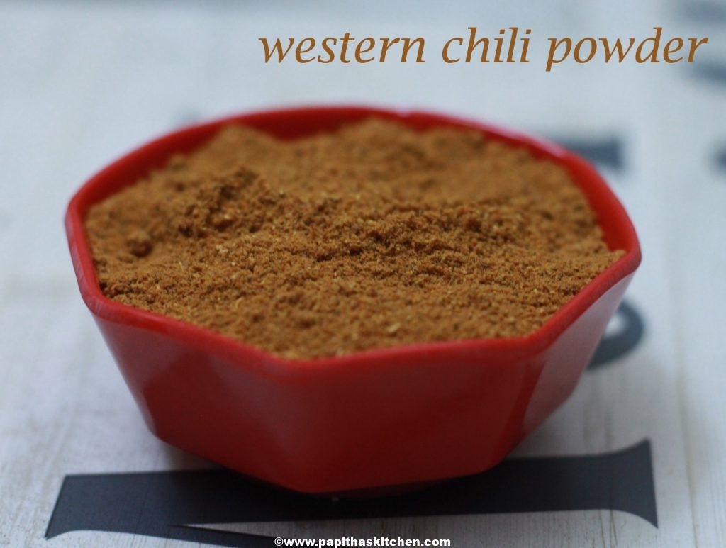 The Best Homemade Chili Powder Recipe Papitha's Kitchen
